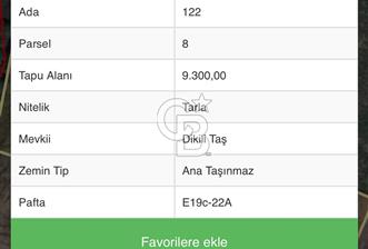 CB ONKO'DAN KIRKLARELİ VİZE DEVLET 15.977 M2 SATILIK TARLA