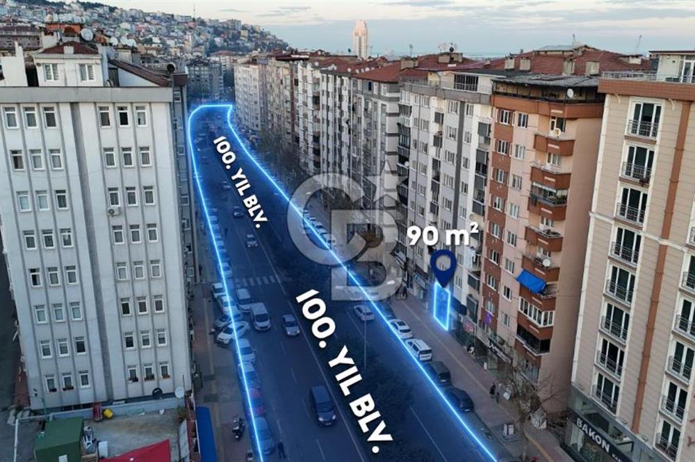 CB/PARK RUŞEN OKUL'DAN 100.YIL BUL.CEPHE SATILIK DÜKKAN