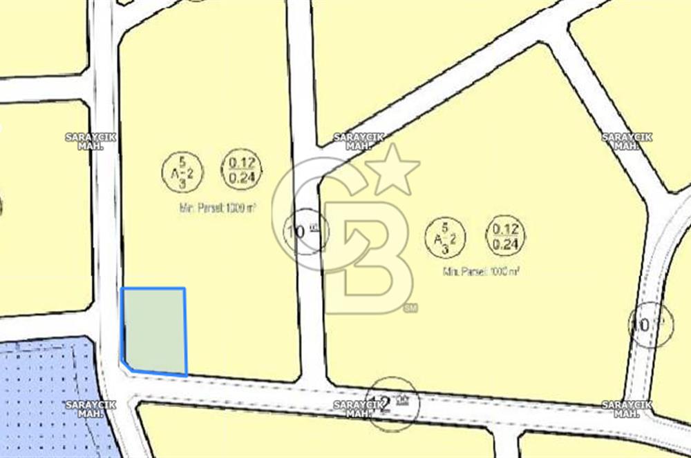 İNCESU SARAYCIK'DA MANZARALI 1040M² SATILIK VİLLA PARSELİ