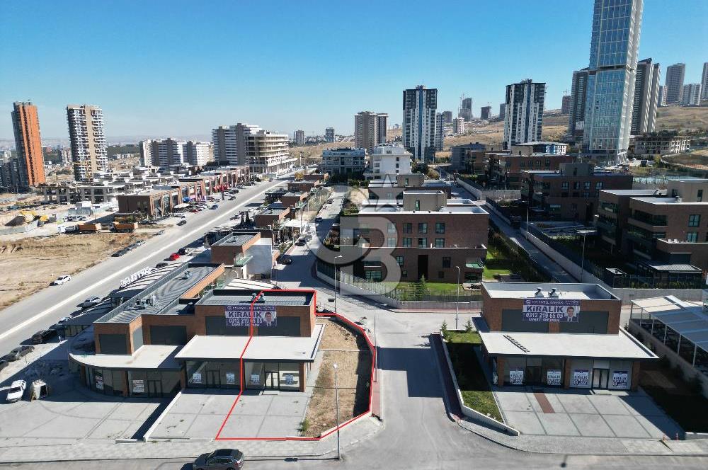 BEYTEPE ALLORA GARDEN BAHÇE KULLANIMLI KİRALIK 550M2 DÜKKAN