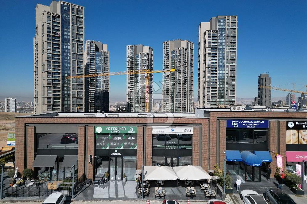 BEYTEPE ALLORA GARDEN BAHÇE KULLANIMLI KİRALIK 550M2 DÜKKAN