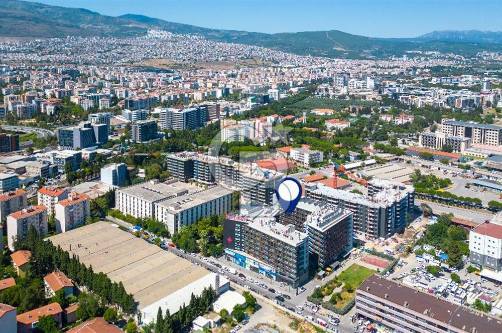 Bornova Kazım Dirik Mah.Coordinat Suits'te Satılık  1+0 Studio Daire