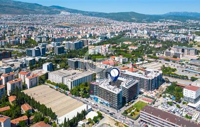 Bornova Kazım Dirik Mah.Coordinat Suits'te Satılık  1+0 Studio Daire