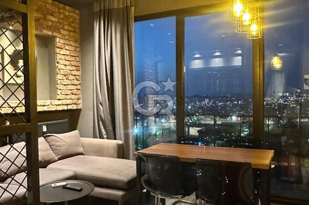 Cityloft 161 de Şehir Manzaralı Kiralık 1+1 Daire