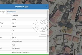 ÇANAKKALE İNTEPE'DE SATILIK 3+1 KARGİR EV