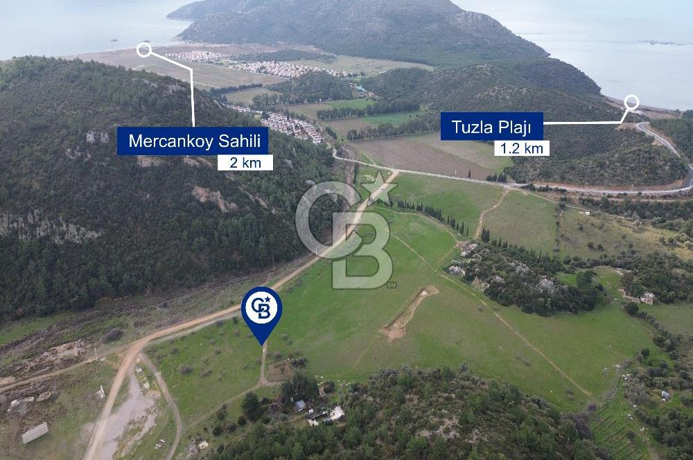 Karaburun Küçükbahçe'de Yerleşim Alanında 12.377 m2 Tarla