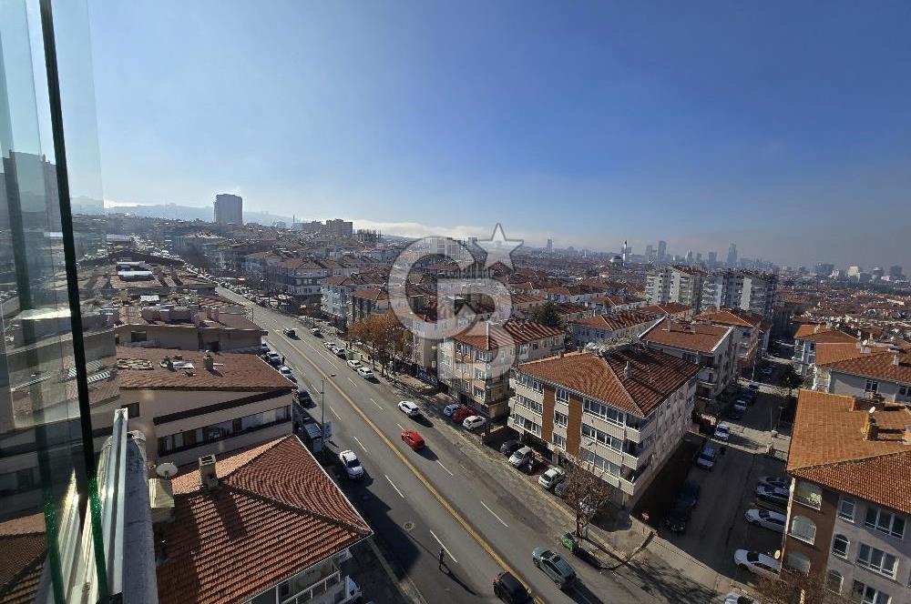 Dikmen Caddesi Stüdyo Evleri’nde Muhteşem Ankara Manzaralı Eşyalı 1+1 Daire