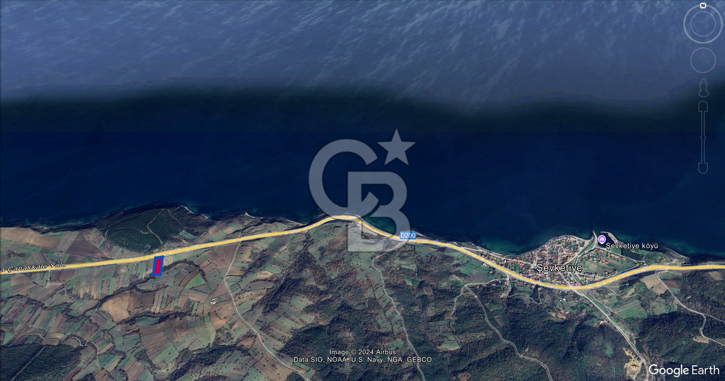 ÇANAKKALE BURSA OTOYOLUNA CEPHELİ SATILIK ARAZİ