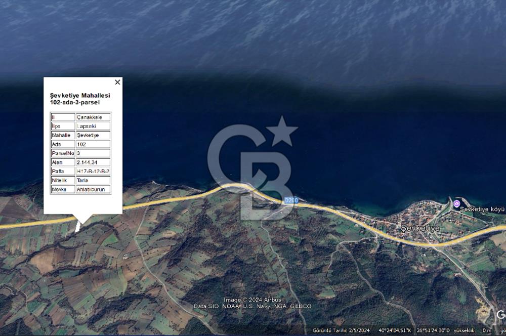ÇANAKKALE BURSA OTOYOLUNA CEPHELİ SATILIK ARAZİ