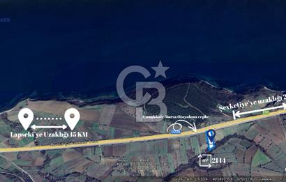 ÇANAKKALE BURSA OTOYOLUNA CEPHELİ SATILIK ARAZİ