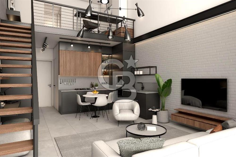 Micasa III Projesi'nden Lüks 1+1 Loft Daire