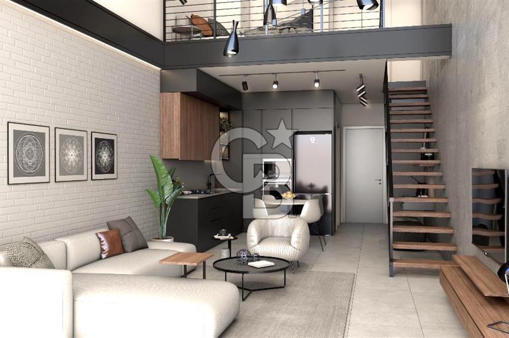 Micasa III Projesi'nden Lüks 1+1 Loft Daire
