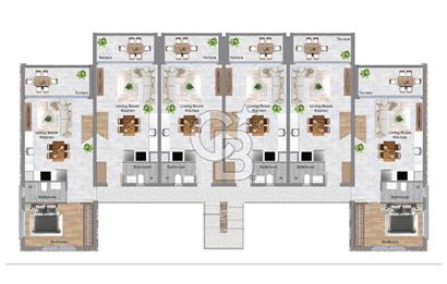 Micasa III Projesi'nden Lüks 1+1 Loft Daire