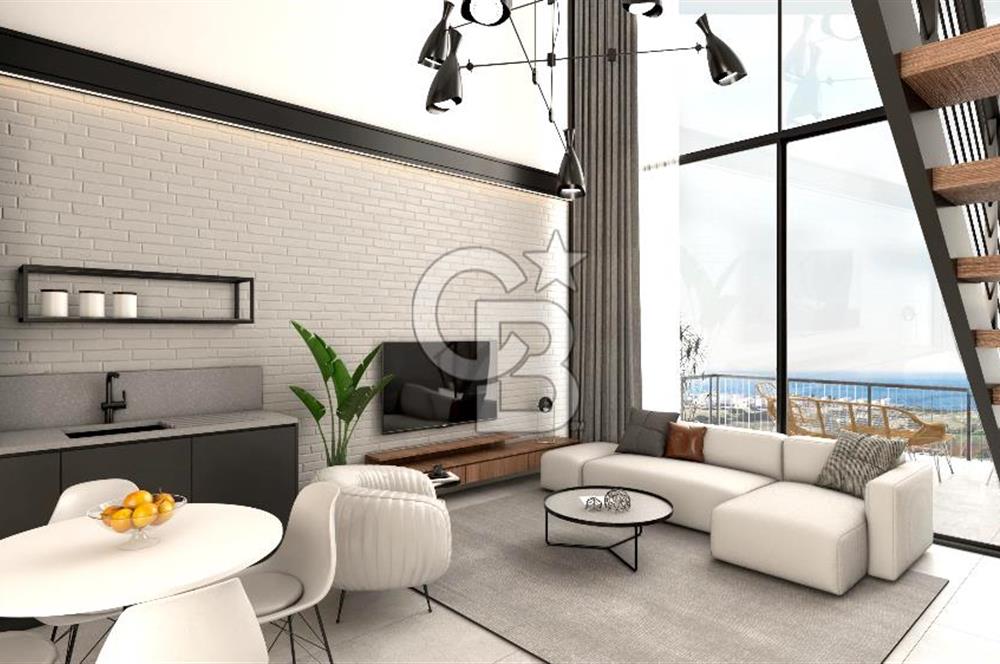 Micasa III Projesi'nden Lüks 1+1 Loft Daire