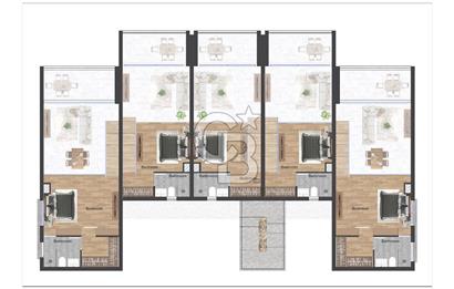 Micasa III Projesi'nden Lüks 1+1 Loft Daire