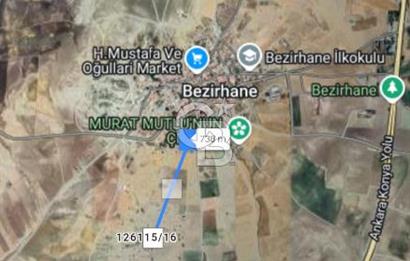 GÖLBAŞI/BEZİRHANE MAH'DE TEK VE KÖK TAPU SATILIK TARLA