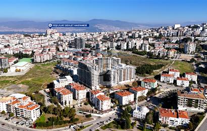 İZMİR KARABAĞLAR VATAN MAH. NUS ARTE SİTESİNDE SATILIK 2+1 DAİRE