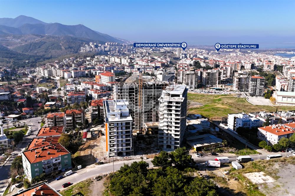 İZMİR KARABAĞLAR VATAN MAH. NUS ARTE SİTESİNDE SATILIK 2+1 DAİRE