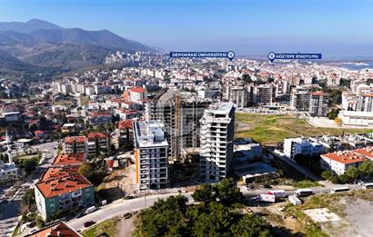 İZMİR KARABAĞLAR VATAN MAH. NUS ARTE SİTESİNDE SATILIK 2+1 DAİRE