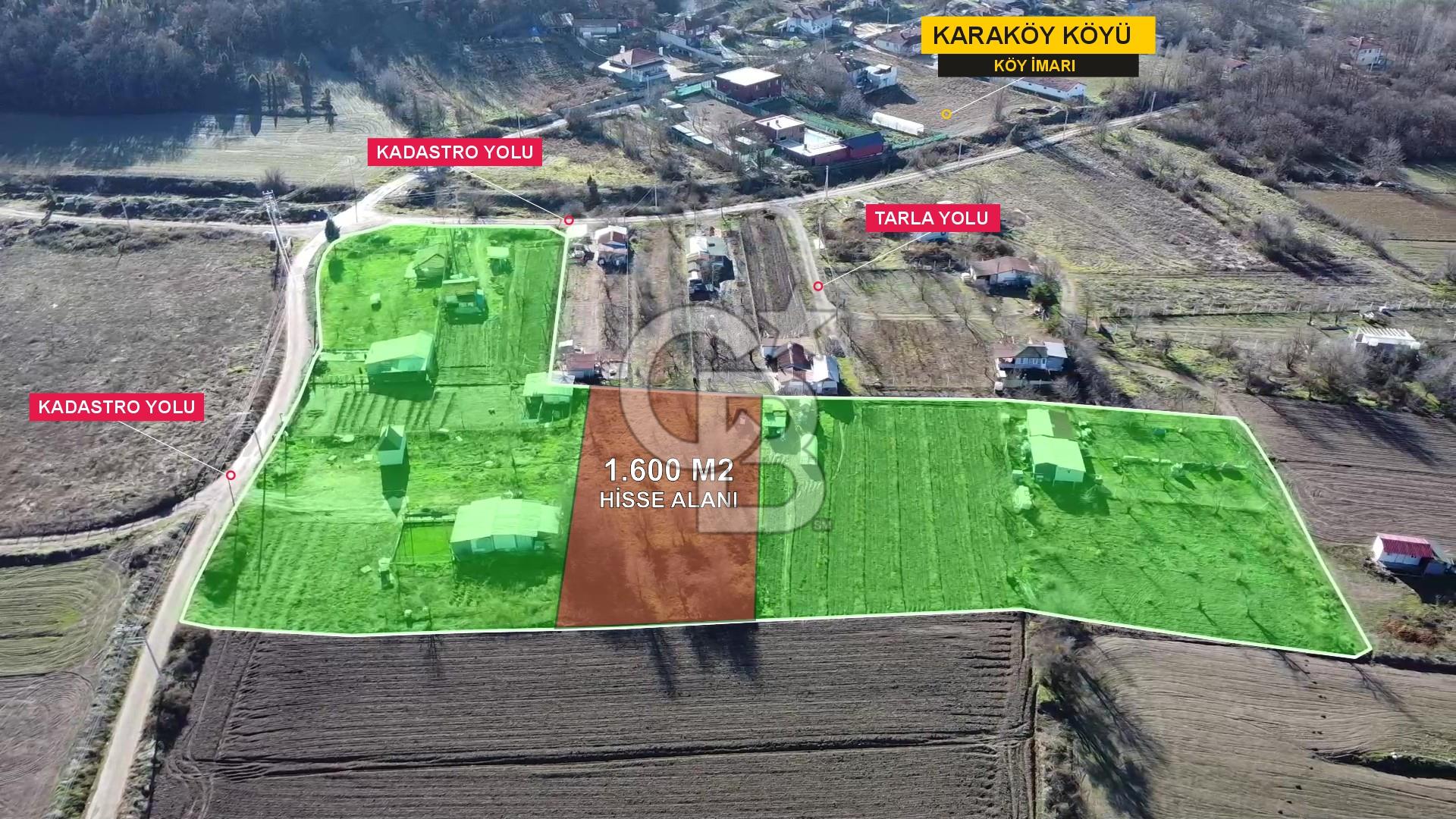 SATILIK 1.700 M2 HİSSE PAYI