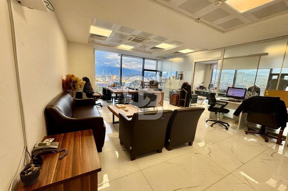 ATER TOWER Bayraklı Plazalar Bölgesi Satılık 2+0 Ofis