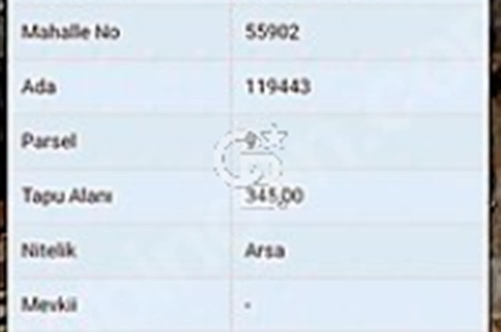 İNCEK TEK SİTESİ 1035M2 ARSA VE BİNA