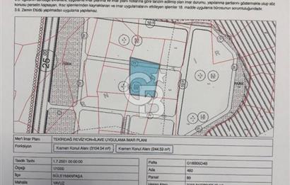 TEKİRDAĞ MERKEZE ÇOK YAKIN KONUT İMARLI 3.759 M2 SATILIK ARSA