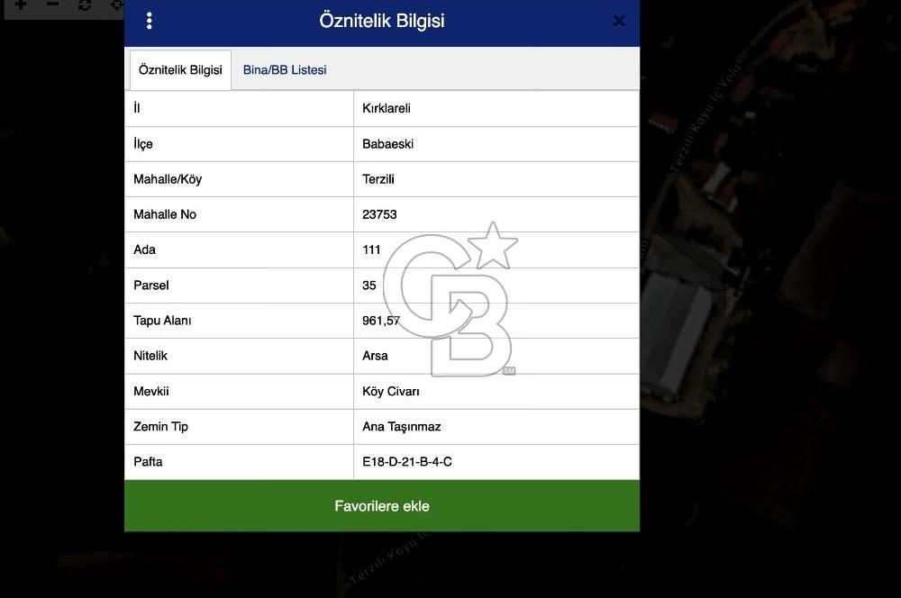 Kırklareli Babaeski'de 2 Ev Yapılabilir İmarlı Arsa