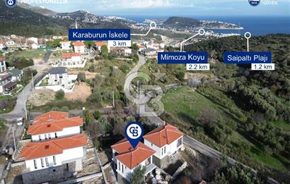 Karaburun Saip Mahallesi'nde 4+1 Müstakil Villa