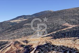 Kaş Çavdır 3.460 m2 Müstakil Tapu - Deniz Manzaralı-Önü Kapanmaz