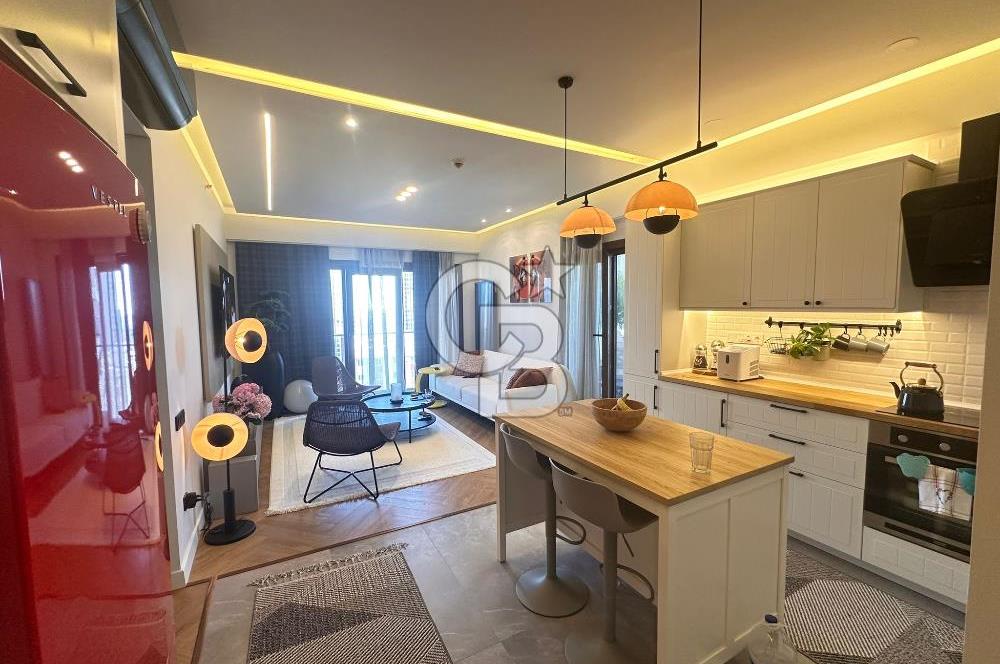 RÖNESANS SAYFİYEDE ÖZEL TASARIM,TERASLI,FULL EŞYALI 2+1 SATILIK