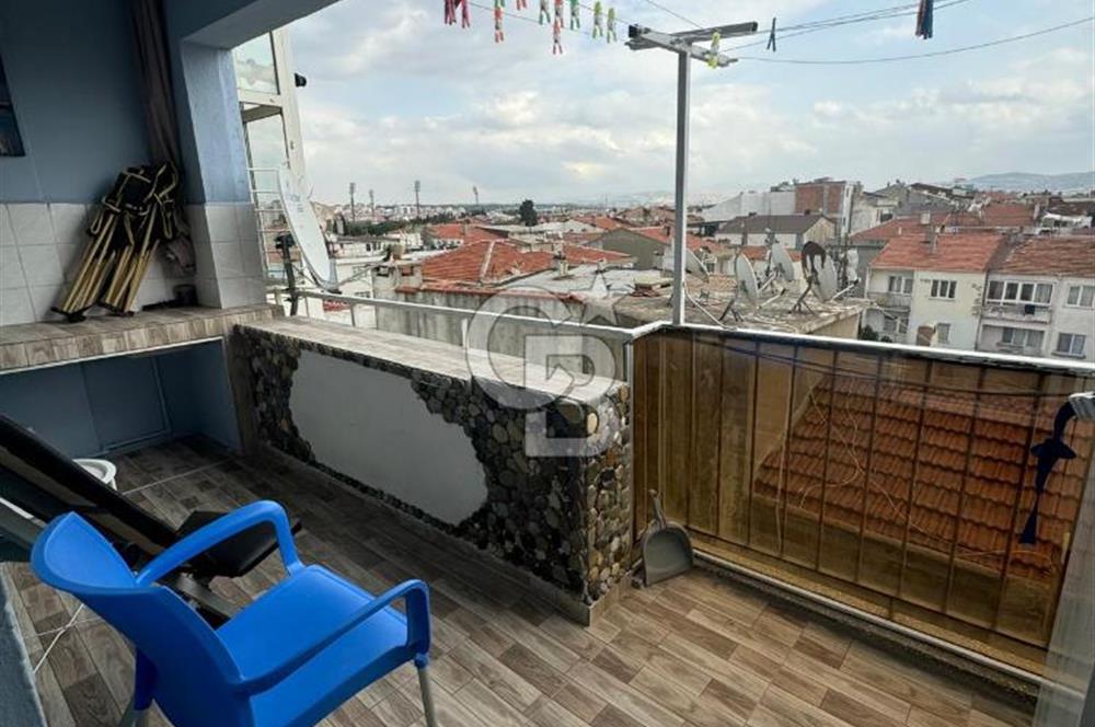 ÇANAKKALE MERKEZ ŞEHRİN GÖBEGİNDE KISMİ BOGAZ MANZARALI FULL EŞYALI 2+1 SATILIK DAİRE 