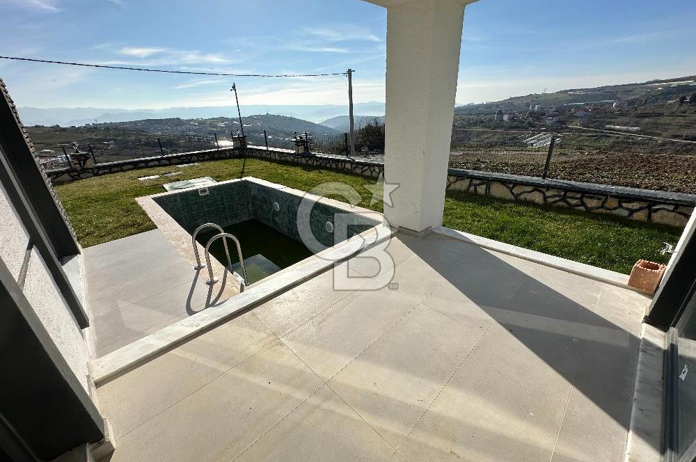 LEDA PERA - KABAOĞLU MH SATILIK MÜSTAKİL HAVUZLU 4+1 KÖŞE VİLLA