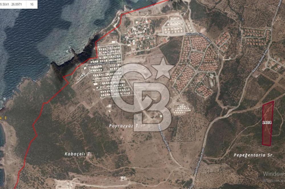 ÇANAKKALE ASSOS BABAKALE'DE SATILIK EKOTURİZM İMARLI ARSA 