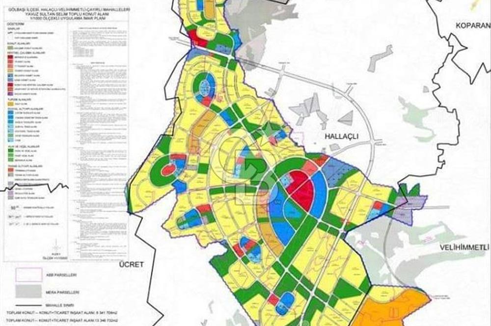 Gölbaşı Hallaçlı'da 3+1 Daire Getirili Kooperatif Hisseleri