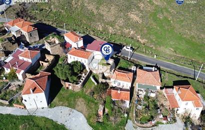 Karaburun Parlak Köyiçi'nde İki Katlı Taş Ev