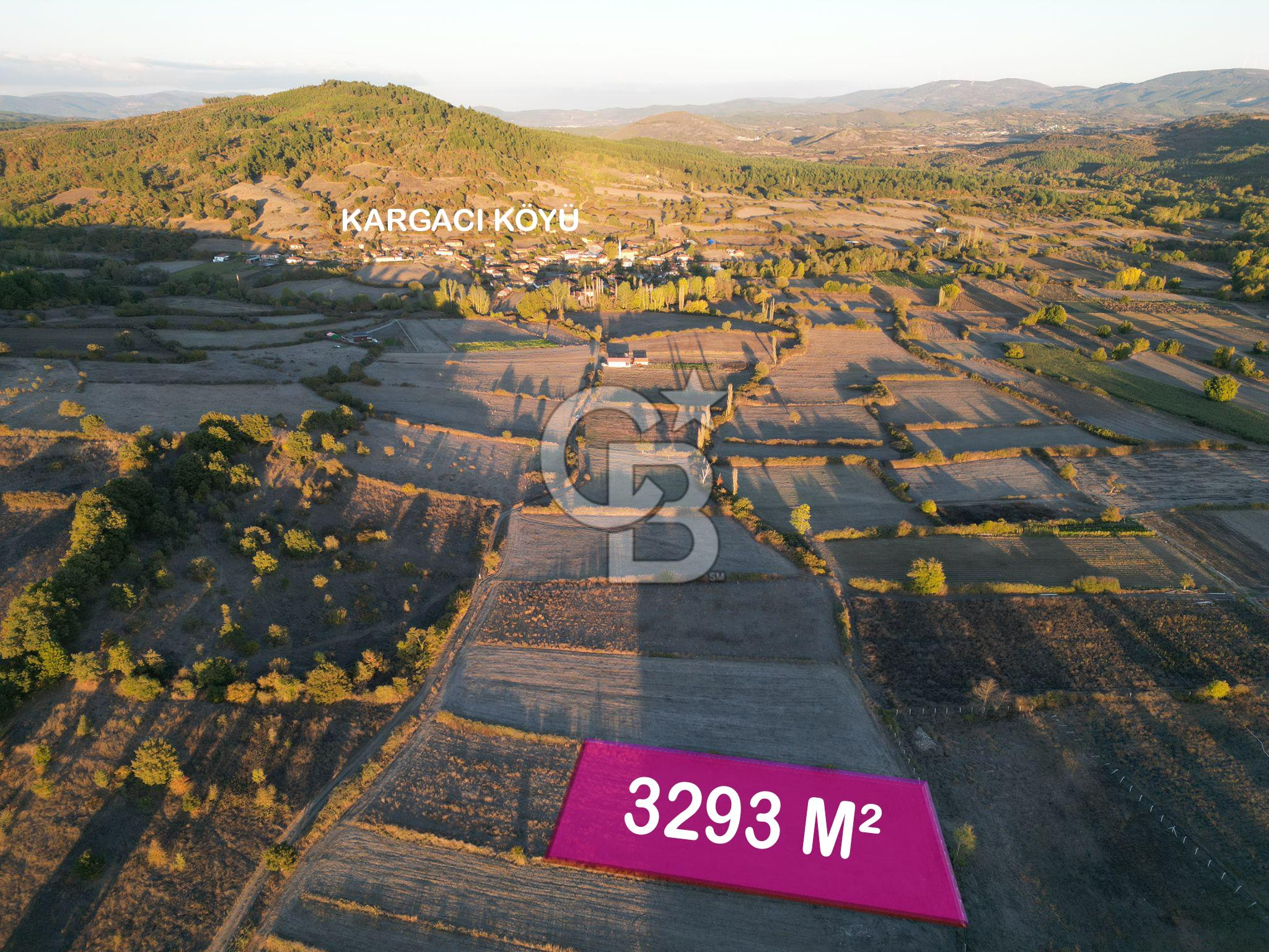 Çanakkale Yenice Kargacı'da 3293 M² Satılık Tarla !