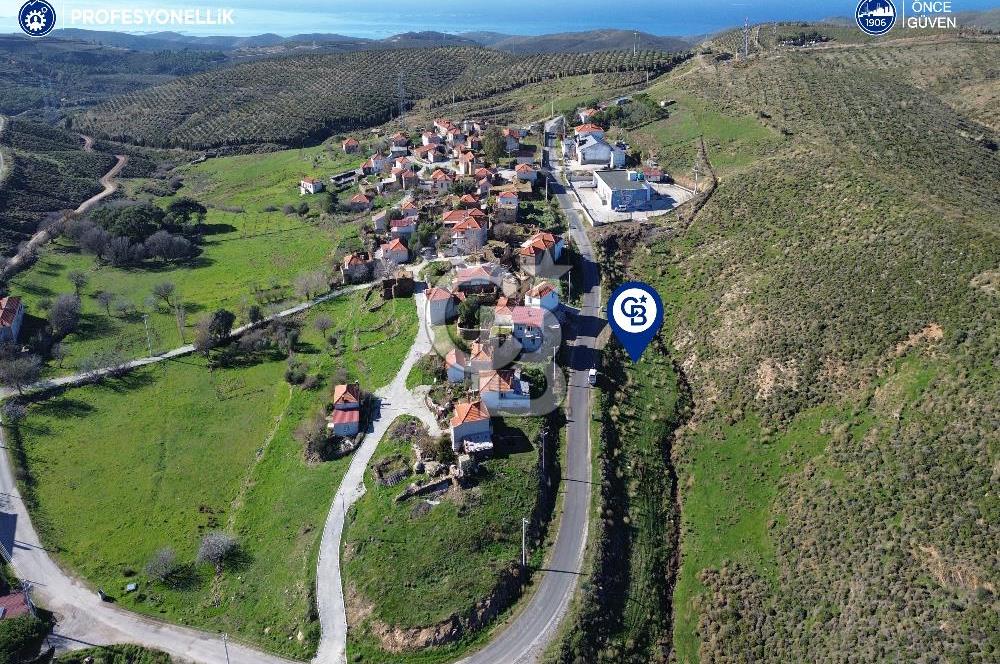 Karaburun Parlak Köyü'nde 1570 m² Ana Yola Cepheli Tarla