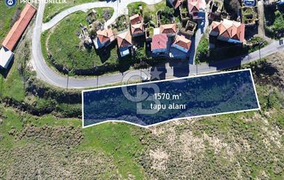 Karaburun Parlak Köyü'nde 1570 m² Ana Yola Cepheli Tarla