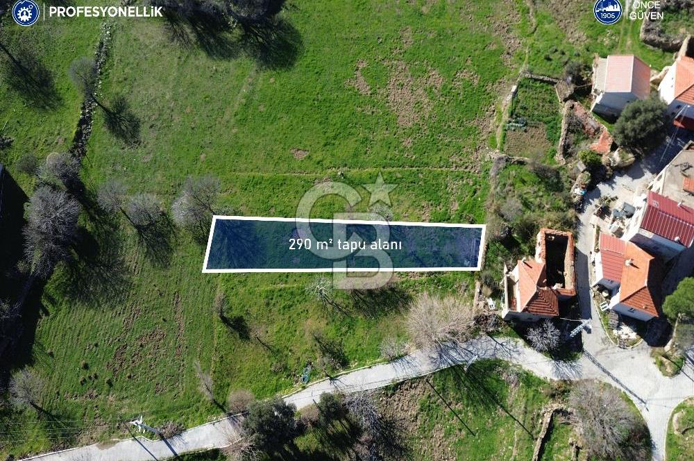 Karaburun Parlak Köy'ü İçinde 290 m² Bahçe