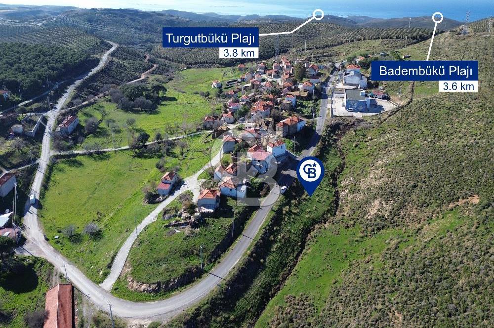 Karaburun Parlak Köyü'nde 1570 m² Ana Yola Cepheli Tarla
