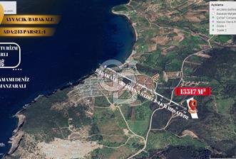 ÇANAKKALE ASSOS BABAKALE'DE SATILIK EKOTURİZM İMARLI ARSA 