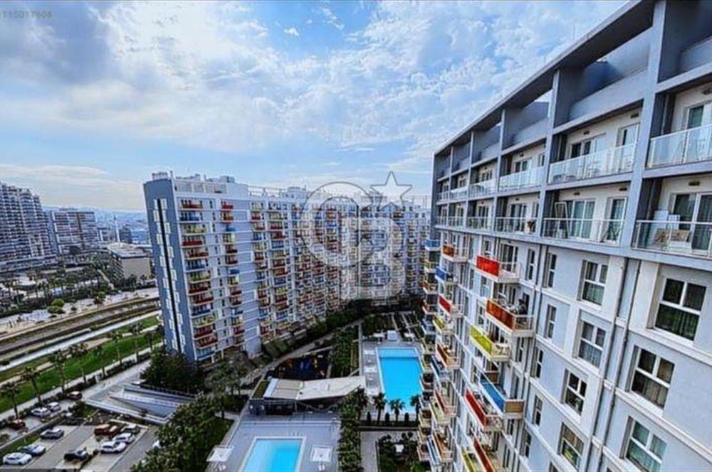 SOYAK OPTİMUS HAVUZ VE DENİZ MANZARALI EŞYALI SATILIK 1+1
