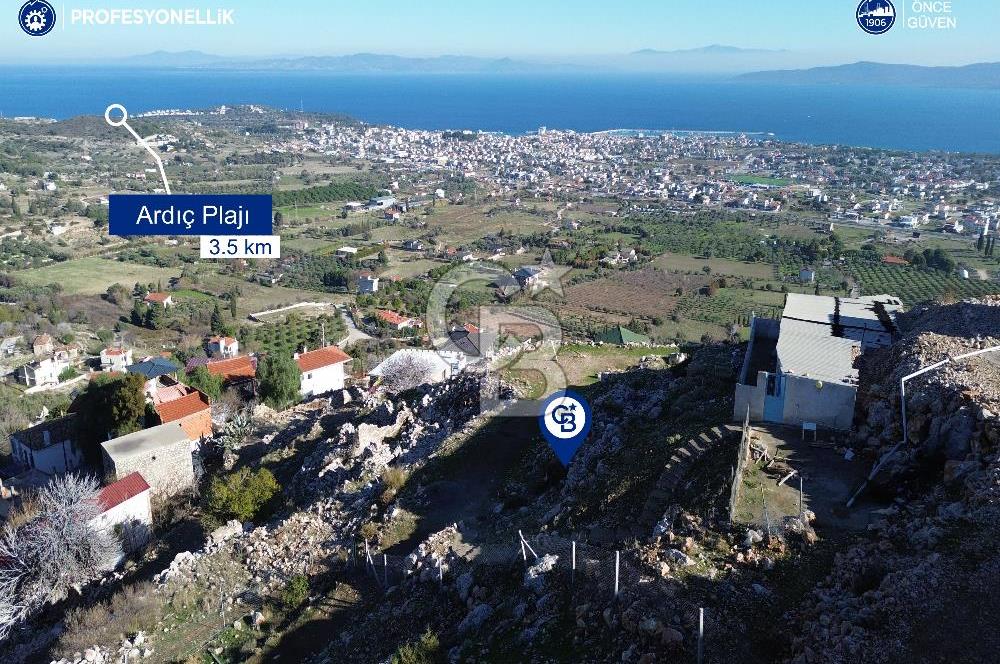 Karaburun Çatalkaya Köy Merkez'inde 323 m² İmarlı Arsa