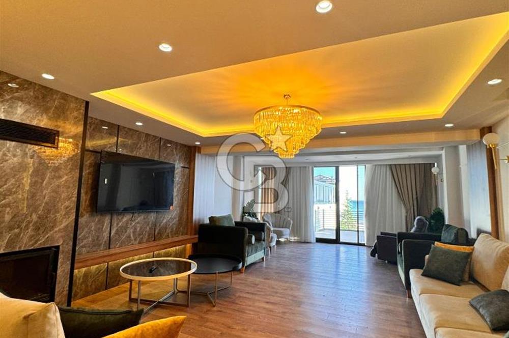 Kumburgaz celaliyede denize sıfır satılık villa