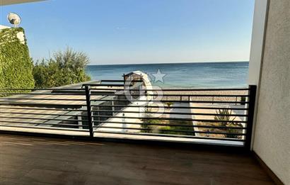Kumburgaz celaliyede denize sıfır satılık villa