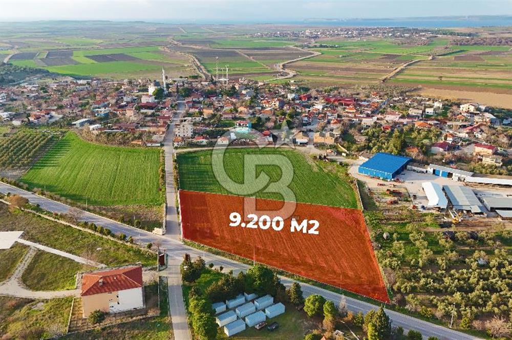 Çanakkale Tevfikiye Köyünde 9.200 M2 İmarlı Satılık Arsa !