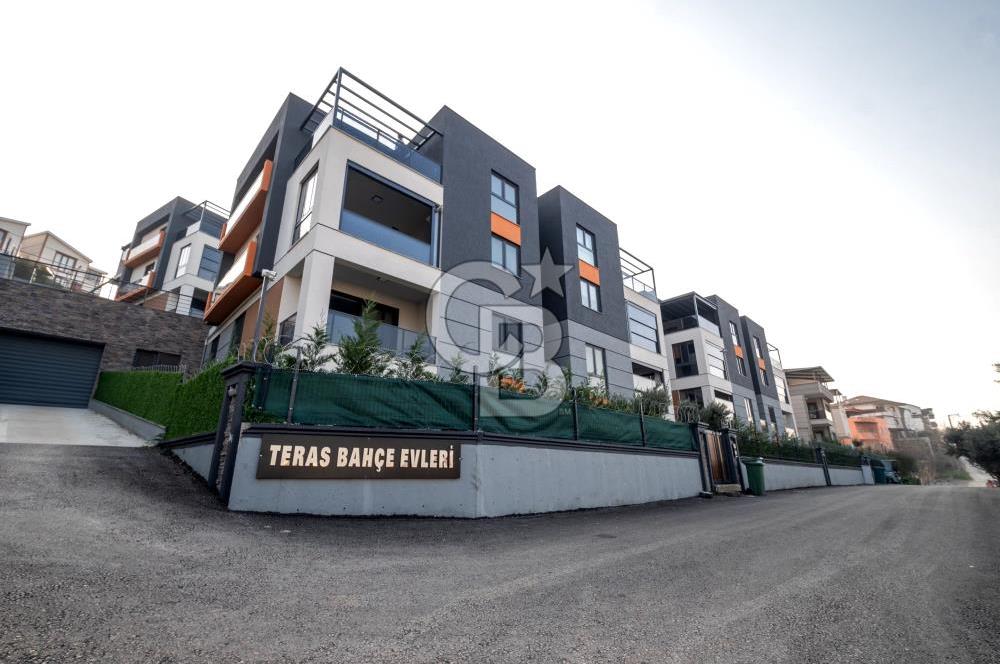 CB AMBIANCE'DAN GÜMÜŞLÜK TERAS BAHÇE EVLERİNDE 4+1 BAHÇE DUBLEKS