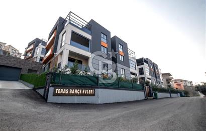 CB AMBIANCE'DAN GÜMÜŞLÜK TERAS BAHÇE EVLERİNDE 4+1 BAHÇE DUBLEKS