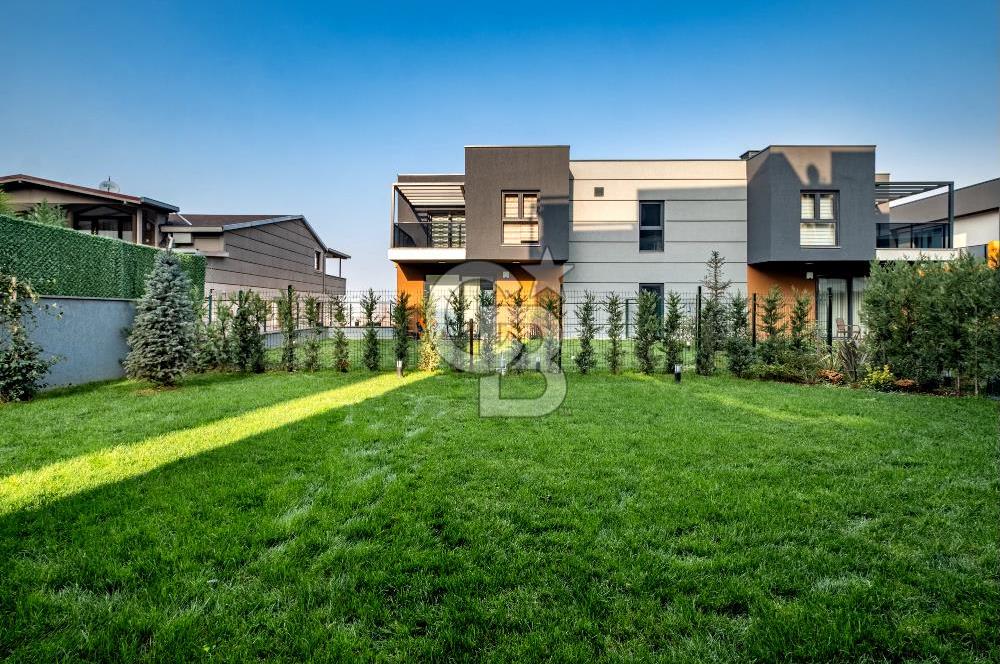 CB AMBIANCE'DAN GÜMÜŞLÜK TERAS BAHÇE EVLERİNDE 4+1 BAHÇE DUBLEKS